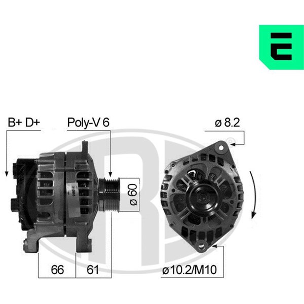 Generator 14V 150A