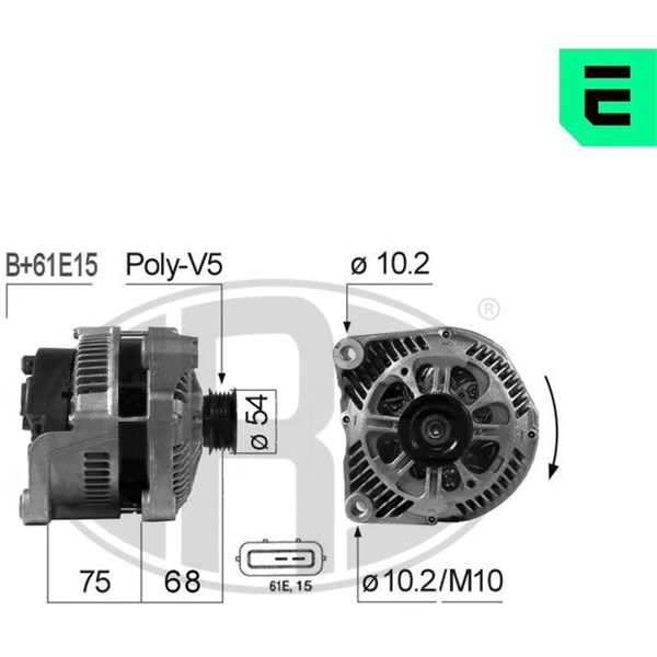 Generator 14V 150A