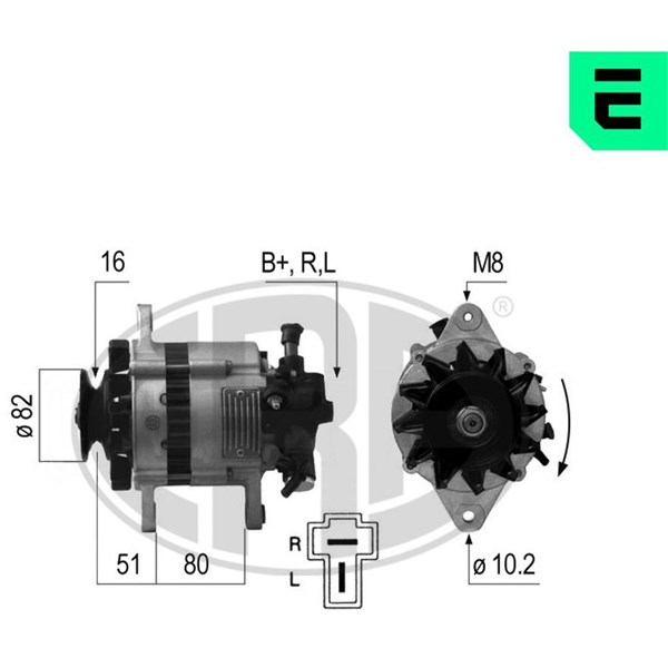 Generator 14V 60A Generator 14V 60A
