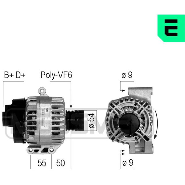 Generator 14V 120A