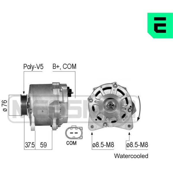 Generator 14V 190A