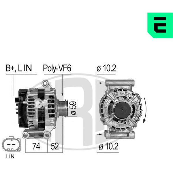 Generator 14V 150A