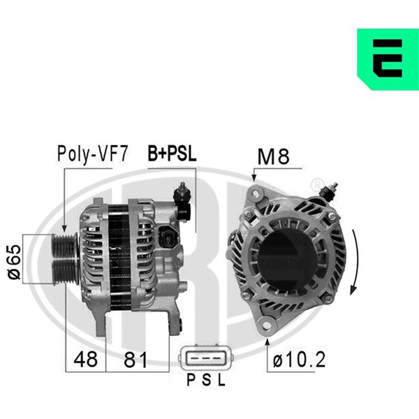Generator 14V 130A