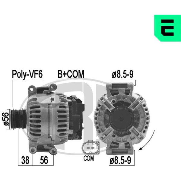 Generator 14V 140A