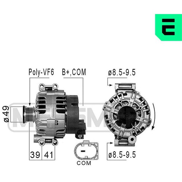 Generator 14V 120A