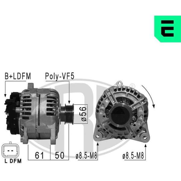 Generator 14V 150A