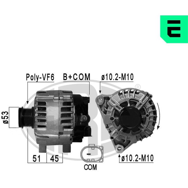 Generator 14V 150A