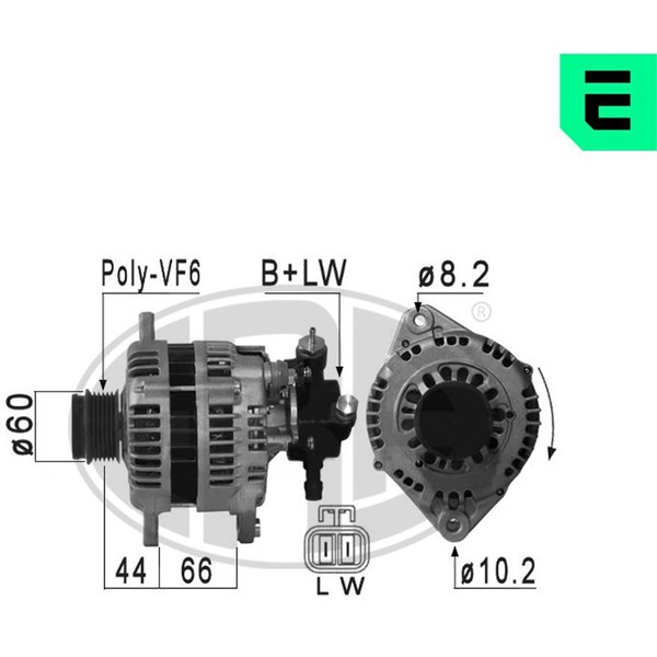 Generator 14V 100A