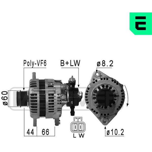 Generator 14V 100A