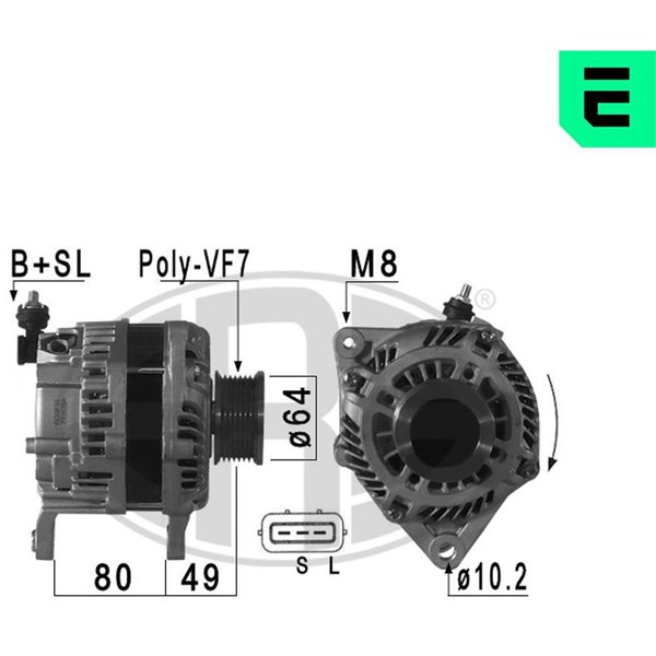 Generator 14V 150A