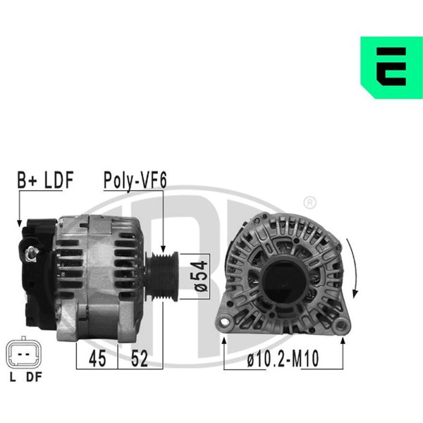 Generator 14V 150A