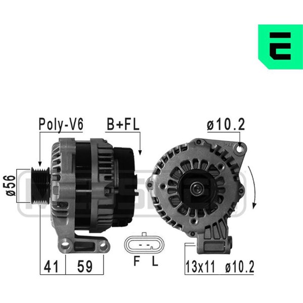 Generator 14V 120A