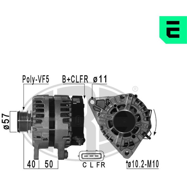 Generator 14V 130A