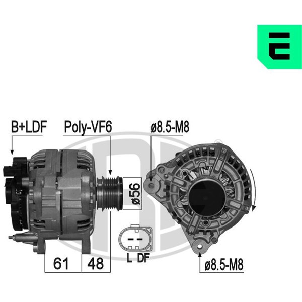 Generator 14V 150A