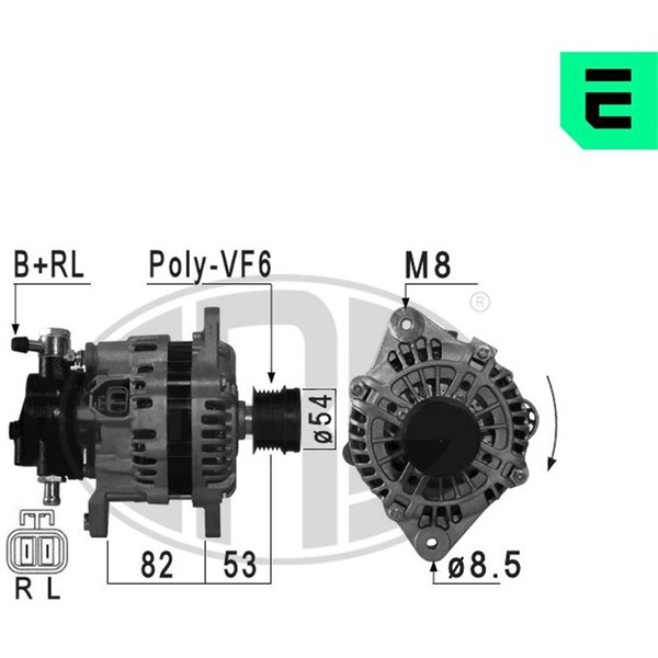 Generator 14V 100A
