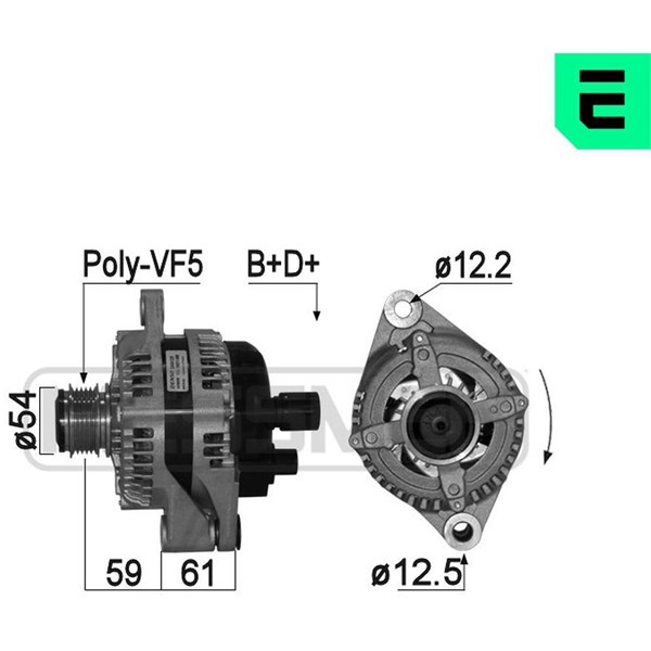 Generator 14V 150A