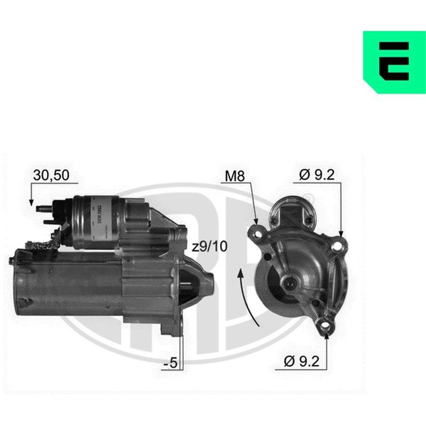 Startmotor 12V