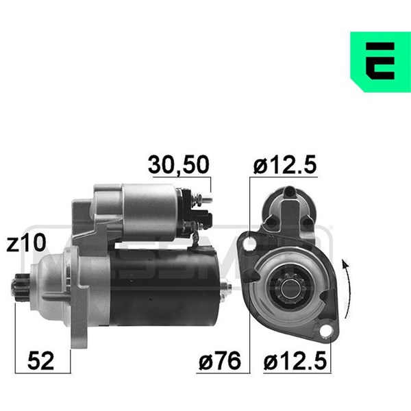 Startmotor 12V