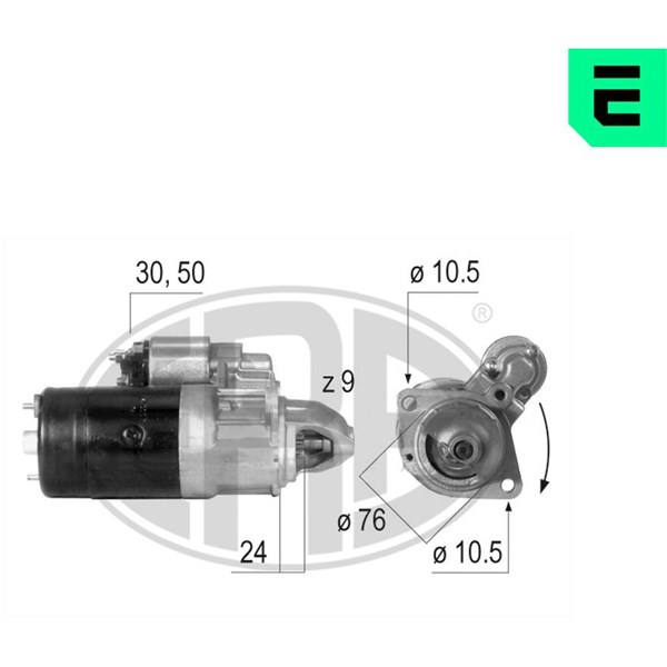 Startmotor 12V