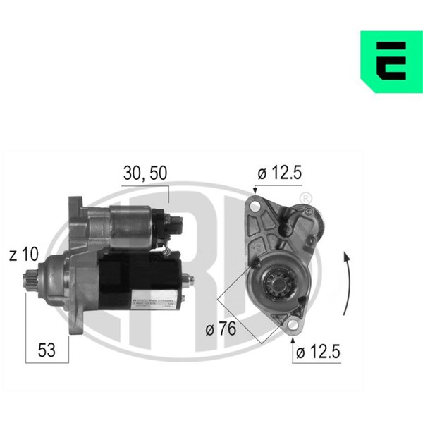 Startmotor 12V