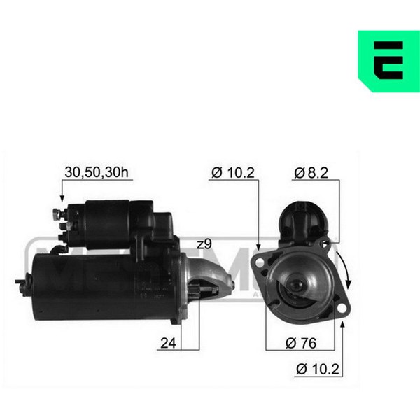 Startmotor 12V
