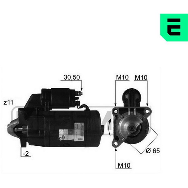 Startmotor 12V