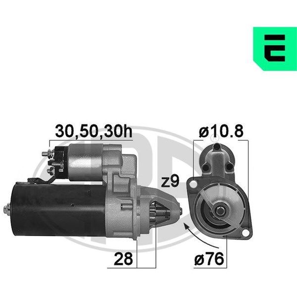 Startmotor 12V Startmotor 12V