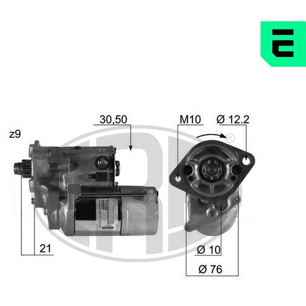 Startmotor 12V