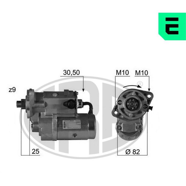 Startmotor 12V