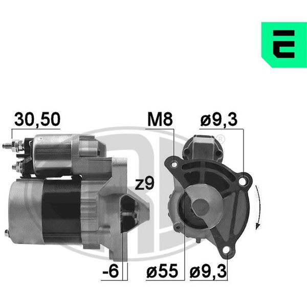 Startmotor 12V
