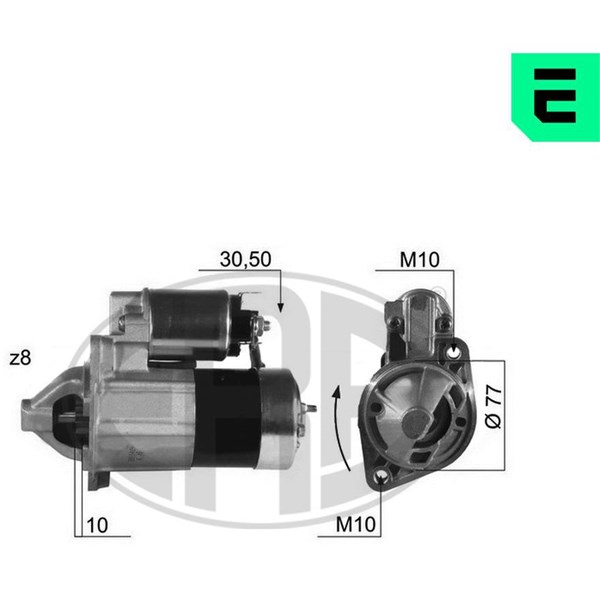 Startmotor 12V Startmotor 12V