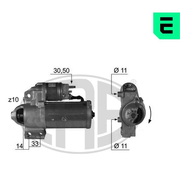 Startmotor 12V