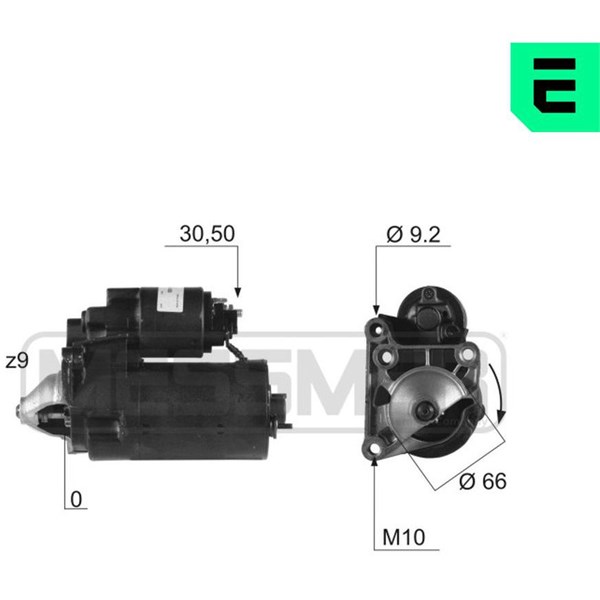 Startmotor 12V