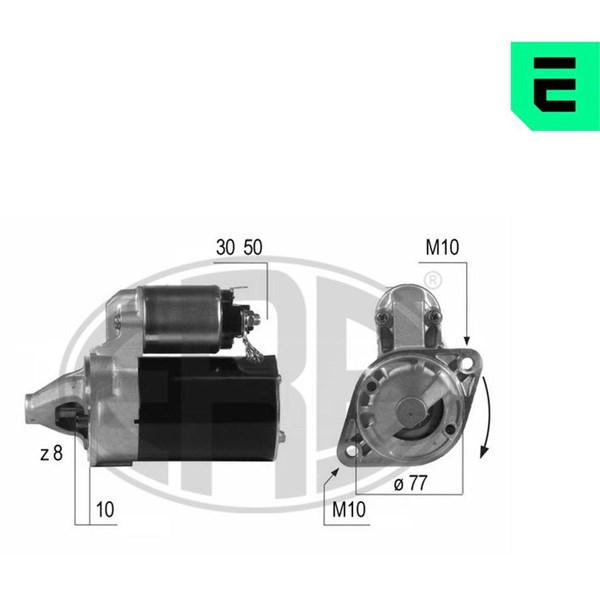Startmotor 12V