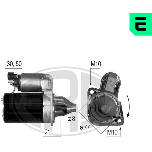 Startmotor 12V