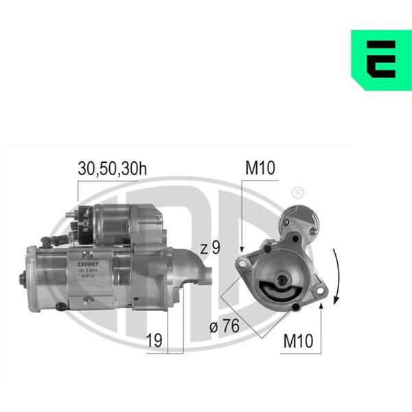 Startmotor 12V