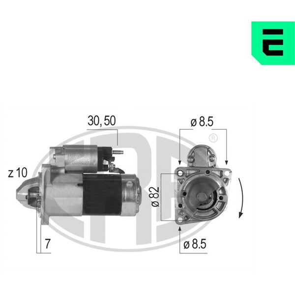Startmotor 12V