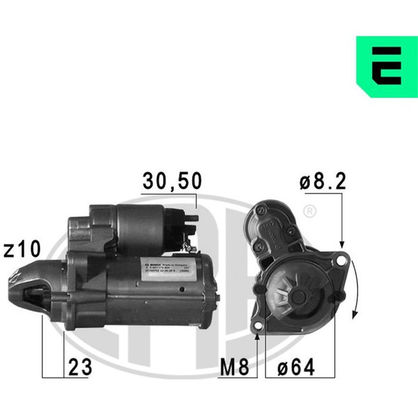 Startmotor 12V Startmotor 12V