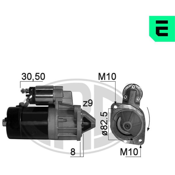 Startmotor 12V Startmotor 12V