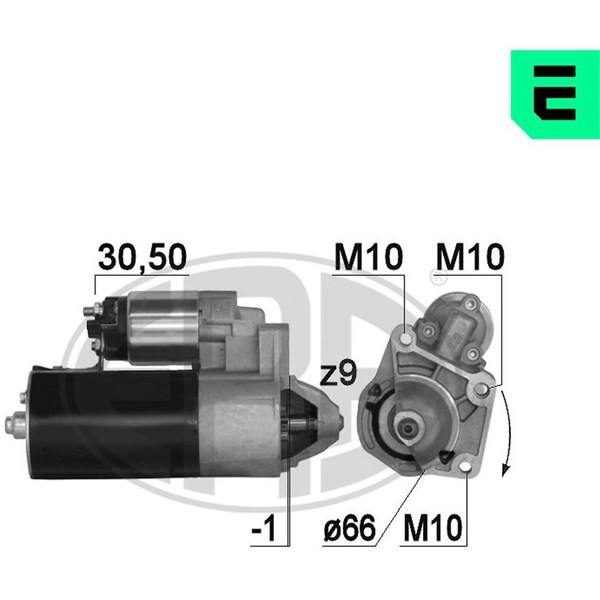 Startmotor 12V