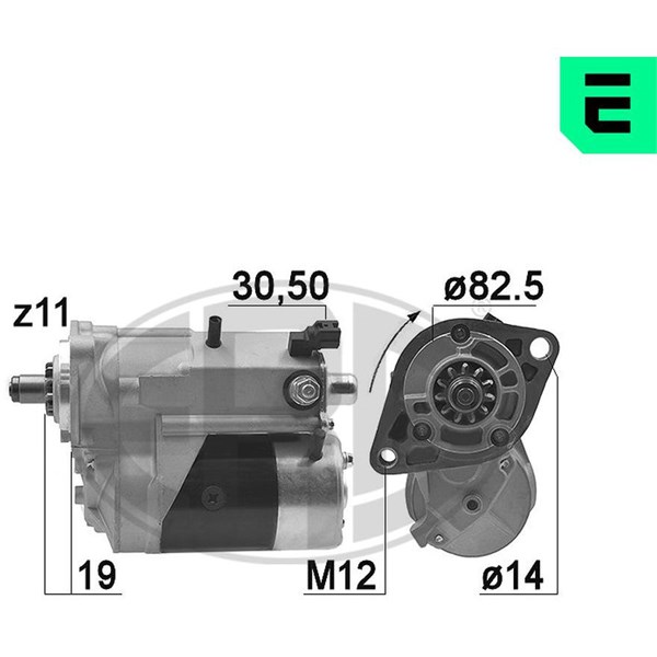 Startmotor 12V