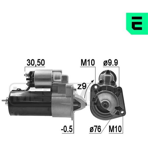 Startmotor 12V