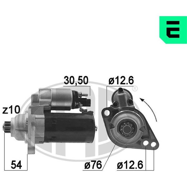 Startmotor 12V
