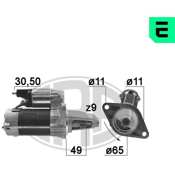 Startmotor 12V
