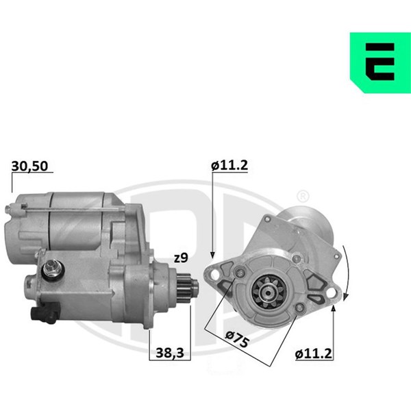 Startmotor 12V