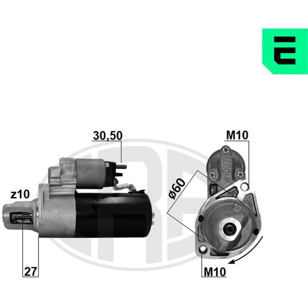 Startmotor 12V Startmotor 12V
