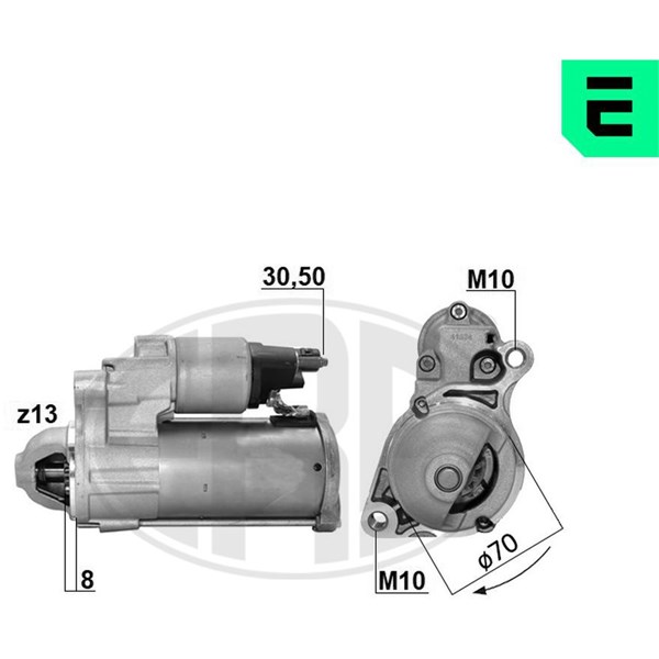 Startmotor 12V
