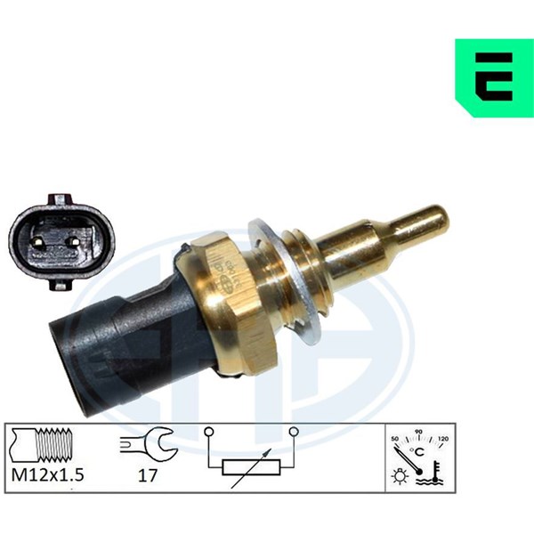 Kylvätsketemperatur-sensor