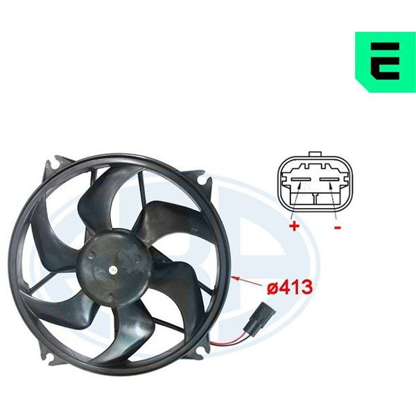 Fläkt, kylare 12V