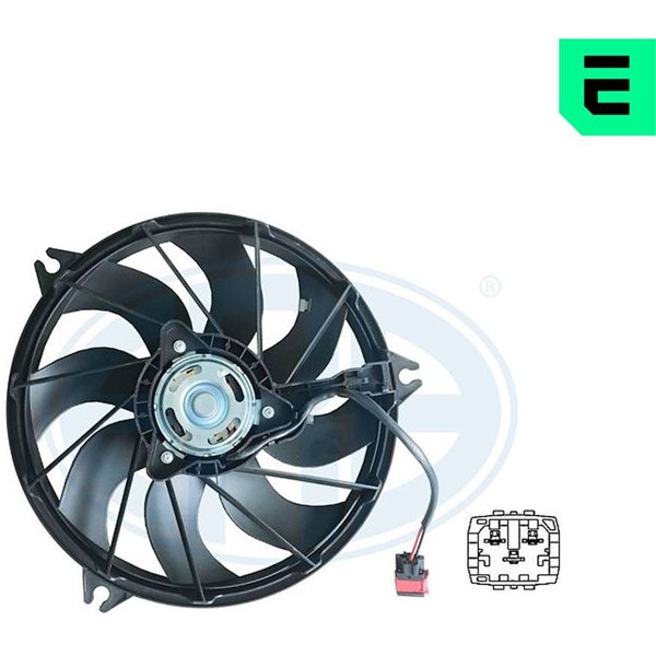 Fläkt, kylare 12V Fläkt, kylare 12V